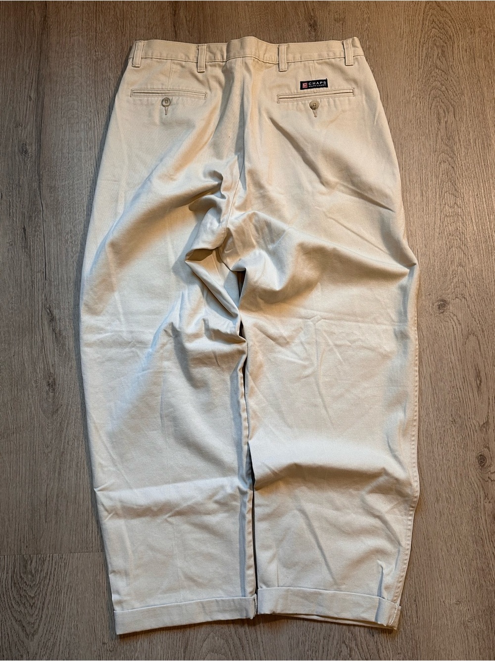 Vintage Chaps Ralph Lauren Pleated Casual Pants - Picture 4 of 5